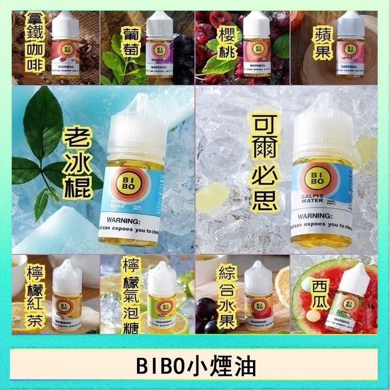 BIBO BIBO經典系列主機小煙油30ML